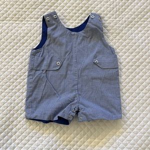 Dondolo Reversible Gingham BlueJon Jon - size 6M